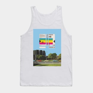 E-180 - Surreal/Collage Art Tank Top